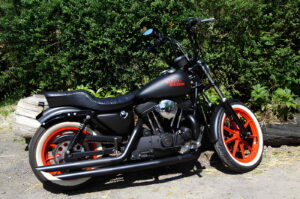Un exemple de Moto 125 type Harley Davidson