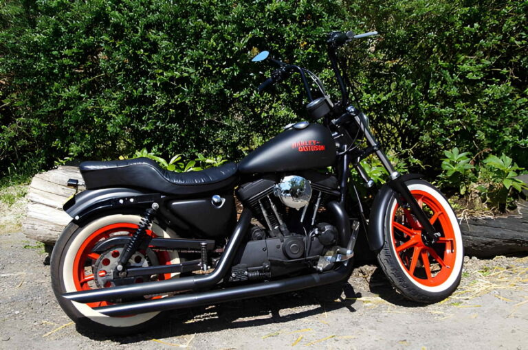 Un exemple de Moto 125 type Harley Davidson